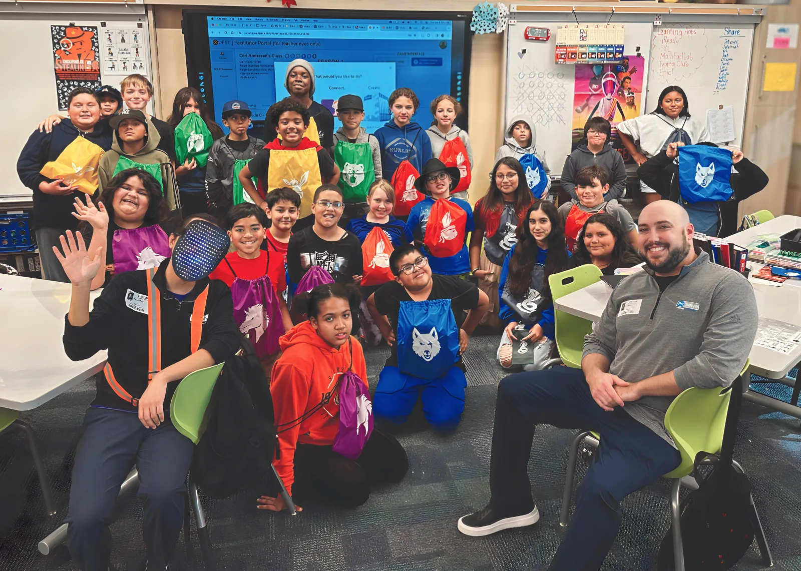 QUEST classroom session